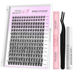 VEYESBEAUTY Dreamy grappes cils – volume personnalisable et léger
