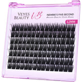 VEYESBEAUTY extensions cils duveteux 3D pour un regard volumineux et léger.