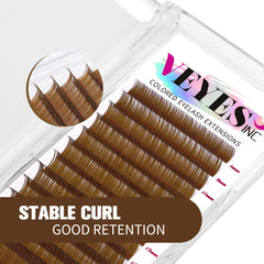 VEYES INC extensions cils sans residu 03-05-07-15 CD 8-16mm, pose nette