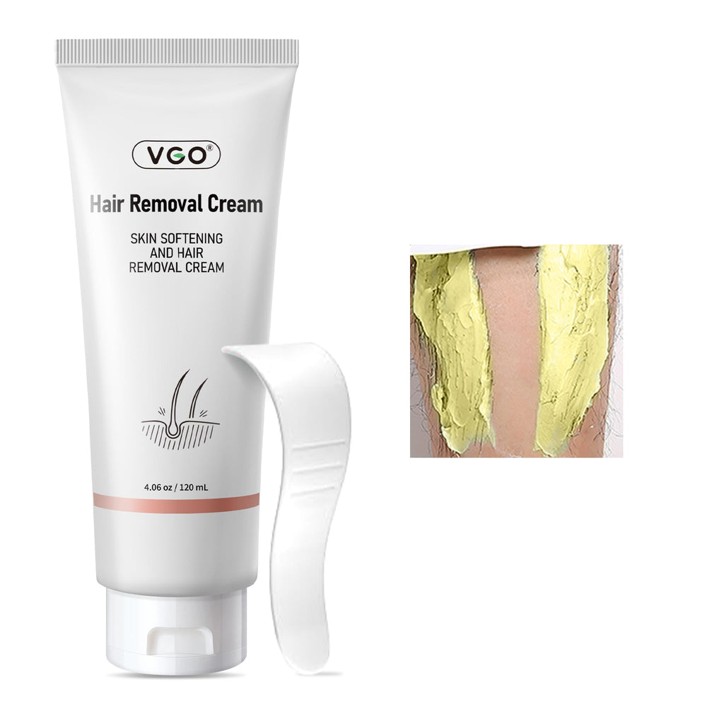 Gel dépilatoire VGO pour bikini — bouteille pratique et efficace.