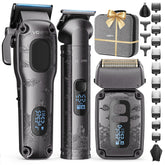 VGRPRO kit coupe-cheveux professionnel en action pour des styles précis à domicile.