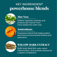 VI DERM Gentle Purifying Cleanser vitamine E et thé vert — protection légère.