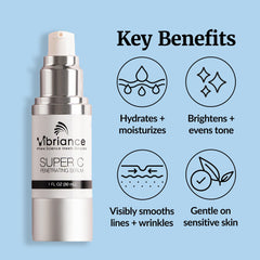 Vibriance Super C Serum goutte doseuse pour une application contrôlée.