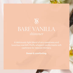 Application rapide de Bare Vanilla Shimmer Lotion sur mains et corps.