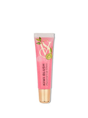 Brillant à lèvres Victoria's Secret Kiwi Blush, fini rose clair translucide et parfum kiwi pour un look naturel.