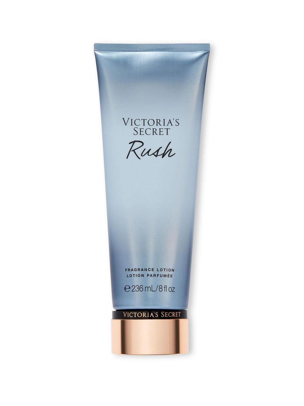 Victoria's Secret Rush Lotion, flacon élégant et hydratation durable.