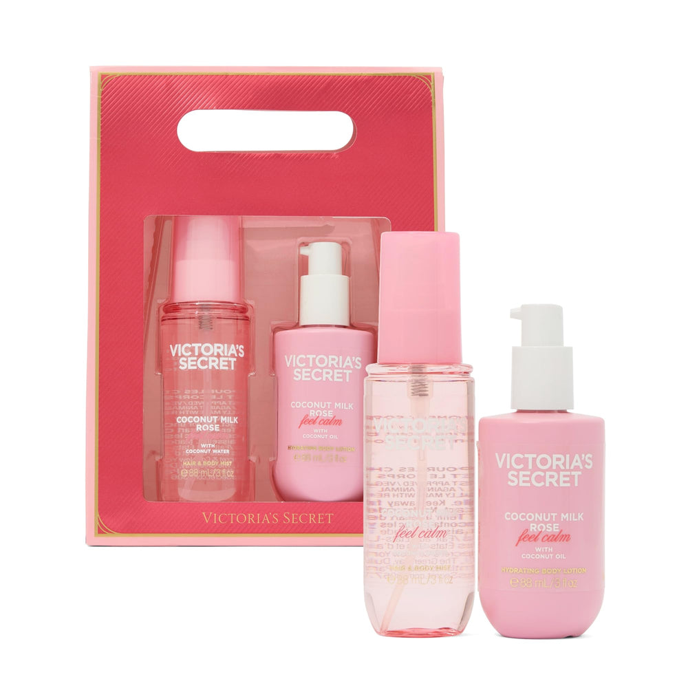 Victoria's Secret set soin corps coco-rose, rituel nourrissant quotidien.