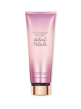 Victoria's Secret Velvet Petals lotion bottle for daily fragrance and smooth skin