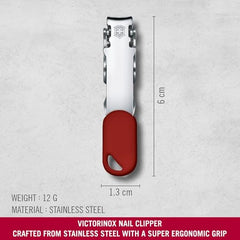 Victorinox cisailles à ongles inox compactes, solide et portable en voyage.