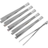 Pinces à épiler Victorinox – ensemble de 6 dans un étui portable.