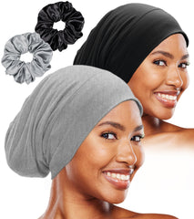 Bonnet Vidsel avec doublure soie glacée pour douceur nocturne sans frottement.