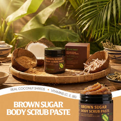 VIETNAT copeaux de coco affichant exfoliation douce et naturelle