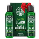Viking Revolution Shampoing barbe à l’arbre à thé en bouteille pour démêler et purifier