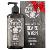 Viking Revolution barbe-shampoo-bouteille – nettoyage en douceur et hydratation