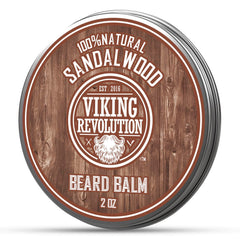 Baume barbe Viking Revolution santal-bois en flacon – soin nourrissant