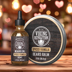 Viking Revolution baume-barbe-tube, contrôle des frisottis et tenue légère.