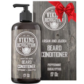 Conditionneur barbe Viking Revolution — flacon clair, hydratant et nourrissant.