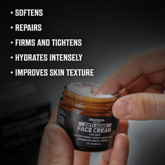 Ingrédients acide hyaluronique dans la crème visage Viking Revolution.