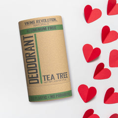 Application facile du déodorant Tea Tree pour une fraîcheur toute la journée.