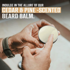 Viking Revolution emballage barbe cédré-pin : format compact pour voyage.
