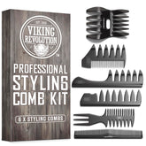 Brosse Viking Revolution – ensemble de six outils pour coiffer et définir le look.