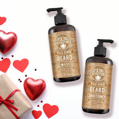 Huile barbe Viking Revolution avec argan et jojoba pour nourrir les poils.