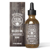 Viking Revolution huile barbe naturelle argan et jojoba pour barbe douce