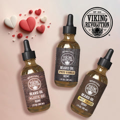 Goutte huile barbe Viking Revolution pour une application précise