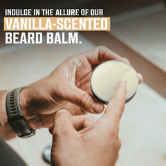 Ingrédients vedettes huile d'argan, jojoba et cire d'abeille pour nourrir la barbe.