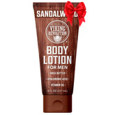 Lotion Viking Revolution au santal, flacon 8oz, hydratation durable au quotidien