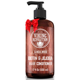 Viking Revolution sandalwood conditioner bottle for lasting hydration and easy daily use.