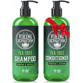 Shampoing Viking Revolution arbre à thé – hydratation cuir chevelu douce.