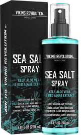 Viking Revolution spray sel de mer : bouteille 8oz pour un look plage et volume.