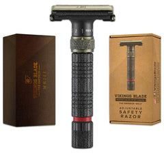 Rasoir Vikings Blade réglable offrant une coupe nette et personnalisable.
