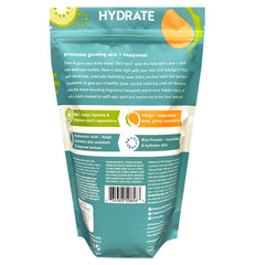 Village Naturals Therapy Hydrate, arôme agrumes, bain relaxant et rafraîchissant.