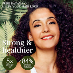 Huile Batana VIMOZA, massage cuir-chevelu pour nourrir les cheveux.