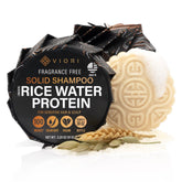 Viori Savon Solide Essence Native au lait de riz, pratique en voyage pour cheveux propres.