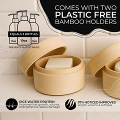 Porte-bambou Viori, rangement compact et durable pour les barres.