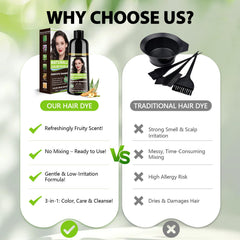 Vireo Color extraits Ginseng et Aloe pour nourrir et hydrater les cheveux.