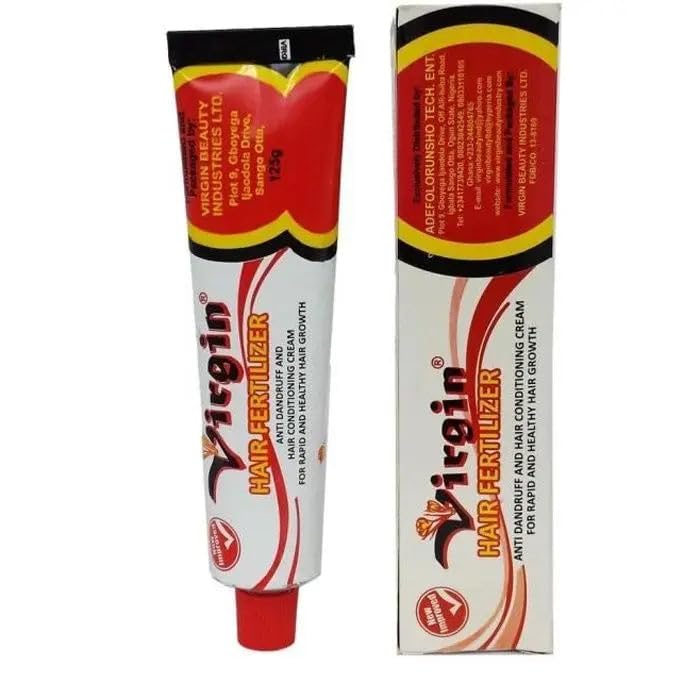 Virgin Hair Fertilizer — bouteille 125 g nourrissant le cuir chevelu et favorisant la croissance