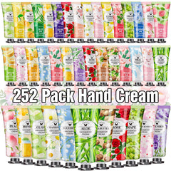 VISCOO ensemble Crèmes Mains 252-packs, flacons variés offrant hydratation durable