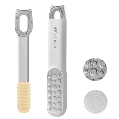 Visdoll lime double-face pour pieds en inox, textures abrasives pour peau morte