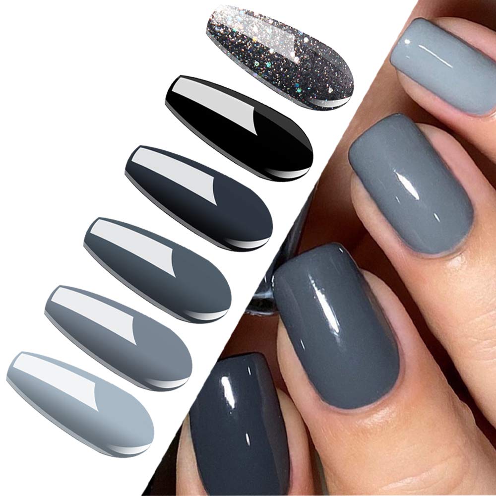 Vishine Classic Gray flacon vernis gel gris avec couvrance élégante