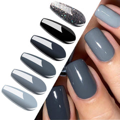 Vishine Classic Gray flacon vernis gel gris avec couvrance élégante