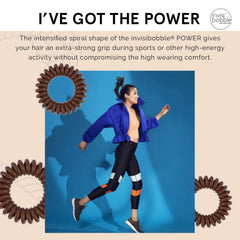 Invisibobble Power confort tout la journée: surface lisse pour moins de tiraillement