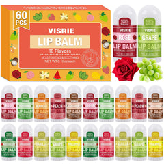 VISRIE baume a levres mini pomme: hydratation rapide en déplacement