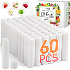 VISRIE baume lèvres: tubes sans étiquette, pratique et personnalisables pour vos cadeaux.