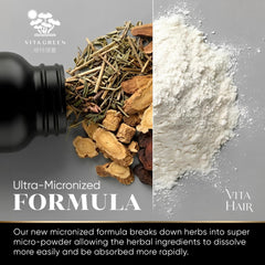 Vita Green VitaHair capsules presentées prêtes a l emploi dans l emballage.