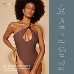 Effet éclat sur décolleté et bras avec Vita Liberata Body Blur.