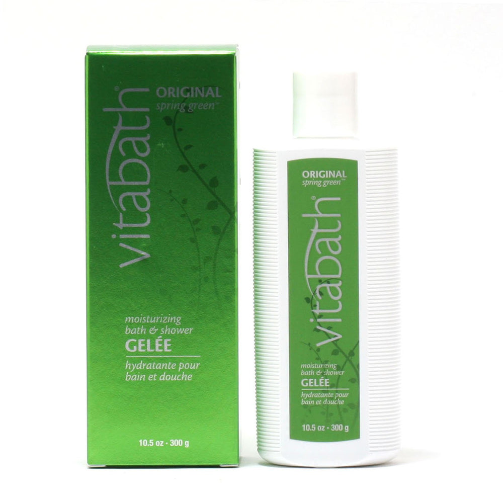 Vitabath Original Spring Green Gelee bain-douche, hydratation douce pour la peau au quotidien.